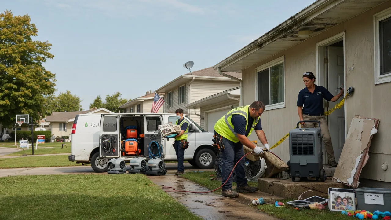 Water Damage Restoration in Wakarusa, IN near me